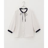 トップス ブラウス 7分袖 | Honeys | 詳細画像24