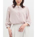 ピンクグレー | トップス ブラウス 7分袖 | Honeys