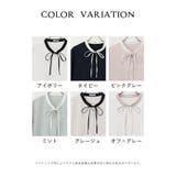 トップス ブラウス 7分袖 | Honeys | 詳細画像35