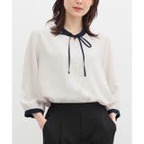 グレージュ | トップス ブラウス 7分袖 | Honeys