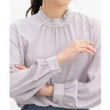 ピンクグレー | トップス ブラウス 長袖 | Honeys