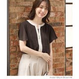 トップス ブラウス 半袖 | Honeys | 詳細画像10