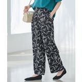 クロ×アイボリー | ボトムス パンツ イージーパンツ | Honeys