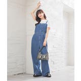 ライトブルー | ボトムス オールインワン サロペット | Honeys