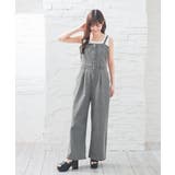 グレー | ボトムス オールインワン サロペット | Honeys