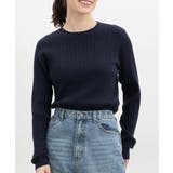 ネイビー | トップス ニット セーター | Honeys