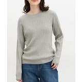 杢グレー | トップス ニット セーター | Honeys