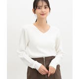 アイボリー | トップス ニット セーター | Honeys