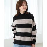 クロ×ベージュ | トップス ニット セーター | Honeys