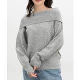 杢グレー | トップス ニット セーター | Honeys