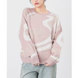 ベージュ×オフ | トップス ニット セーター | Honeys