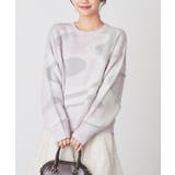 ピンク×グレー | トップス ニット セーター | Honeys