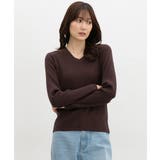 ブラウン | トップス ニット セーター | Honeys