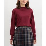 エンジ | トップス ニット セーター | Honeys