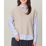 トップス ベスト ジレ | Honeys | 詳細画像12