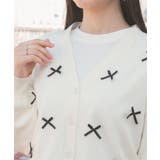 トップス カーディガン 長袖 | Honeys | 詳細画像2 