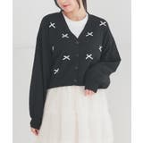 トップス カーディガン 長袖 | Honeys | 詳細画像7 