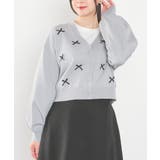 ライトグレー | トップス カーディガン 長袖 | Honeys