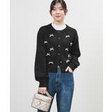 トップス カーディガン 長袖 | Honeys | 詳細画像8