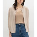 トップス カーディガン UVカット | Honeys | 詳細画像8 