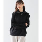 トップス ベスト ハイネック | Honeys | 詳細画像6