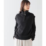 トップス ベスト ハイネック | Honeys | 詳細画像8