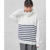 トップス ベスト ハイネック | Honeys | 詳細画像18