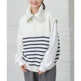 トップス ベスト ハイネック | Honeys | 詳細画像21