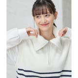 トップス ベスト ハイネック | Honeys | 詳細画像22