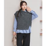 トップス ベスト ニット | Honeys | 詳細画像5 