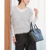 ライトグレー | トップス ベスト ニット | Honeys