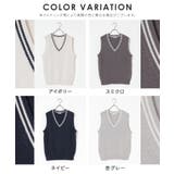 トップス ベスト ニット | Honeys | 詳細画像17 