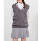 スミクロ | トップス ベスト ニット | Honeys