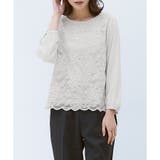 トップス ブラウス 長袖 | Honeys | 詳細画像17 