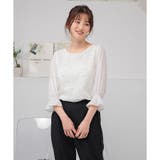 【ハニーズ】トップス ブラウス 7分袖 | Honeys | 詳細画像4 