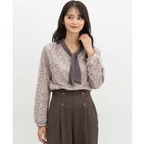 ピンクベージュ | トップス カットソー 長袖 | Honeys