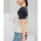 トップス キャミソール リボン付き | Honeys | 詳細画像11