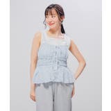 トップス キャミソール リボン付き | Honeys | 詳細画像9