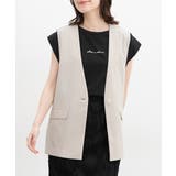 グレージュ | トップス ベスト ハニさら | Honeys