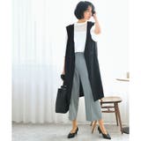 ブラック | ジレ ベスト レディース | Honeys