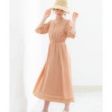 【ハニーズ】ワンピース 6分袖 ミモレ丈 | Honeys | 詳細画像18 