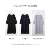 ワンピース ロング丈 大きいサイズ | Honeys | 詳細画像12 