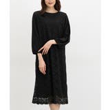 ブラック | ワンピース ロング丈 大きいサイズ | Honeys