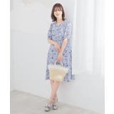 【ハニーズ】ワンピース 半袖 ひざ丈 | Honeys | 詳細画像5 