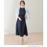 ワンピース ノースリーブ ロング丈 | Honeys | 詳細画像3 