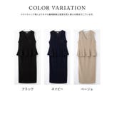 ワンピース ジャンスカ ノースリーブ | Honeys | 詳細画像12