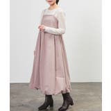 ピンクベージュ | ワンピース キャミワンピース ノースリーブ | Honeys