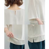 トップス ブラウス オフィス | Honeys | 詳細画像17 