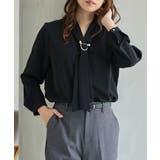 ブラック | 【WEB限定】トップス ブラウス 長袖 | Honeys