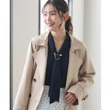 ネイビー | 【WEB限定】トップス ブラウス 長袖 | Honeys